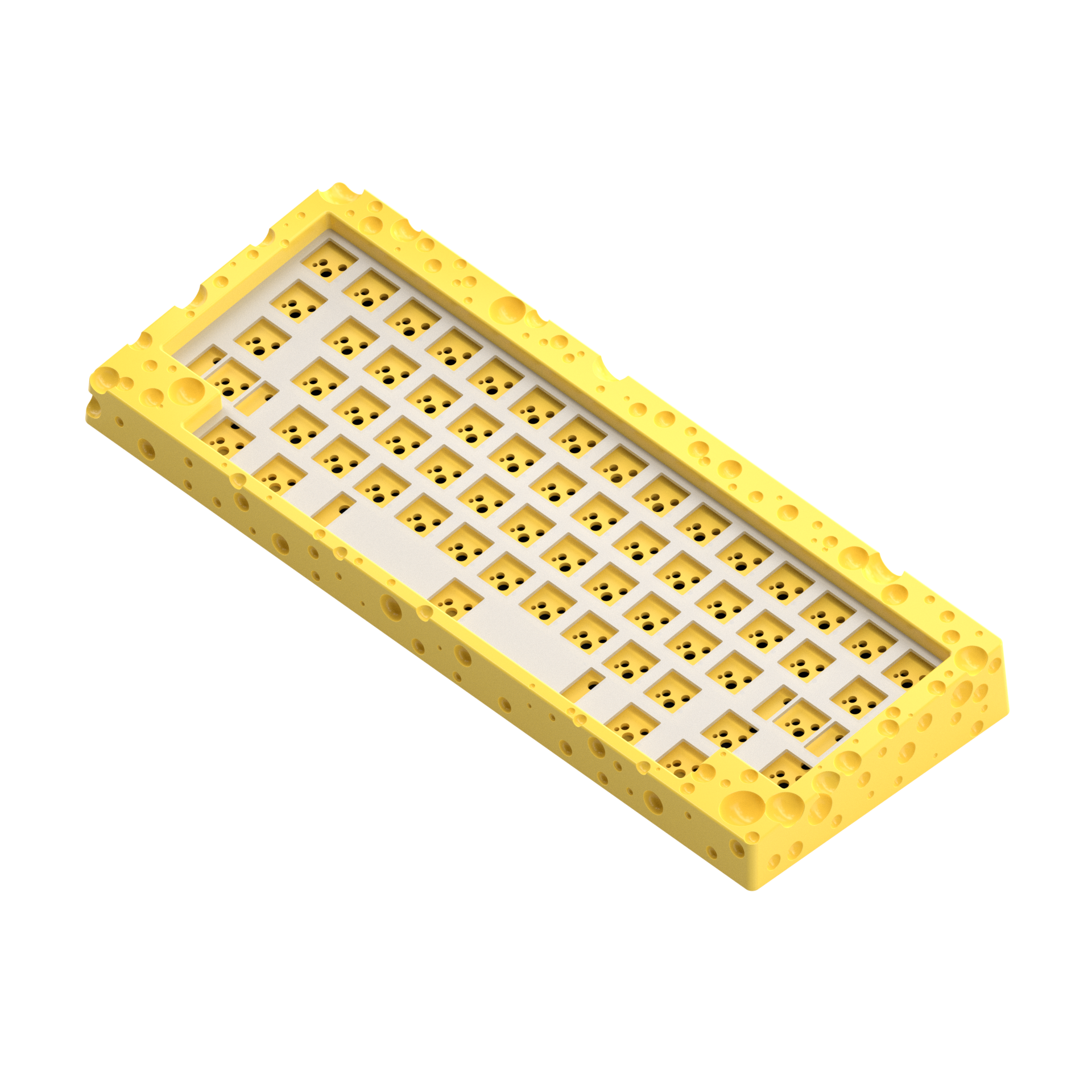 [Group Buy] SWISS aka. the Cheeseboard Custom Mechanical Keyboard Kit
