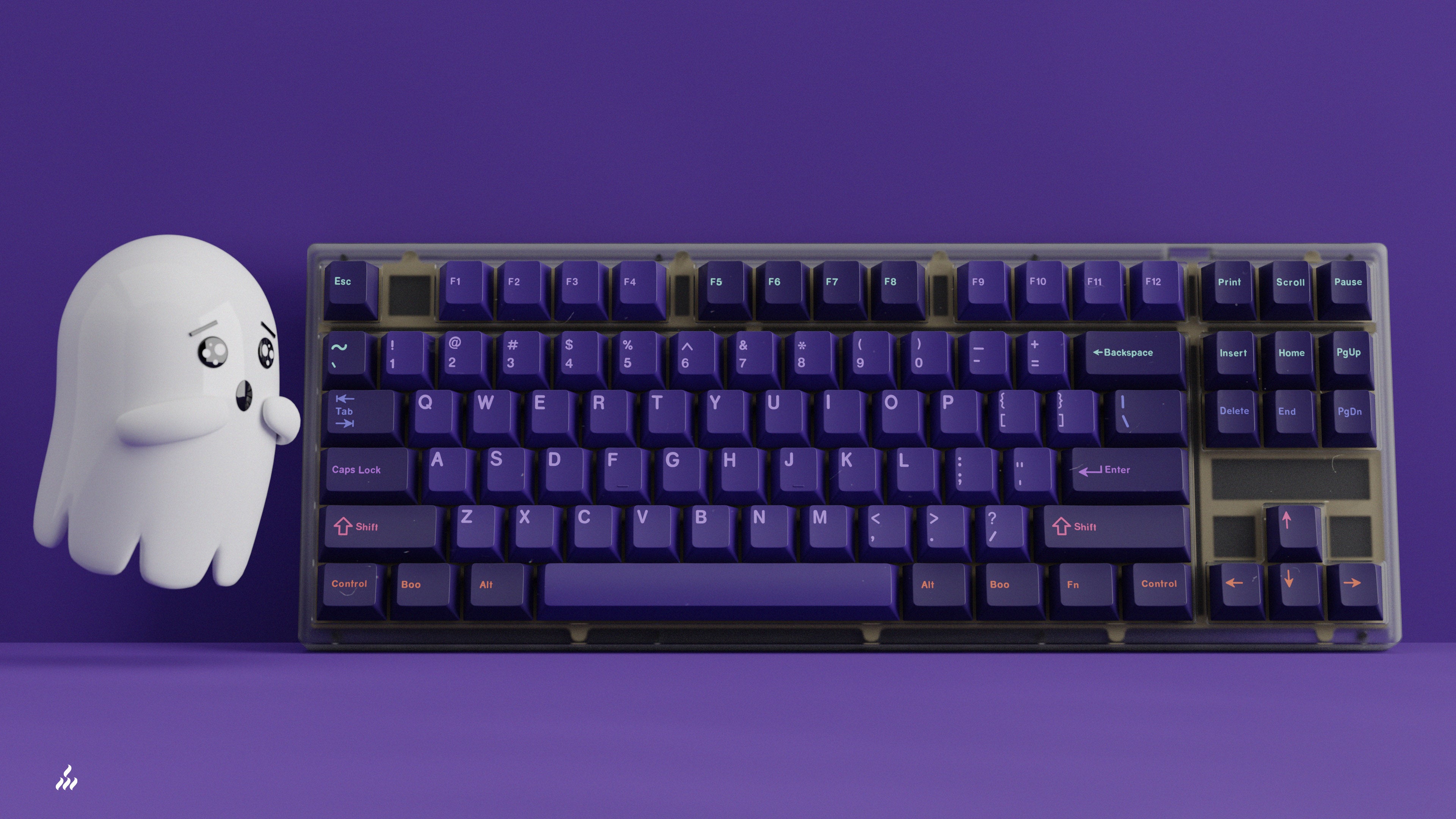 [Group Buy] KeyKobo Poltergeist Doubleshot Keycap Set