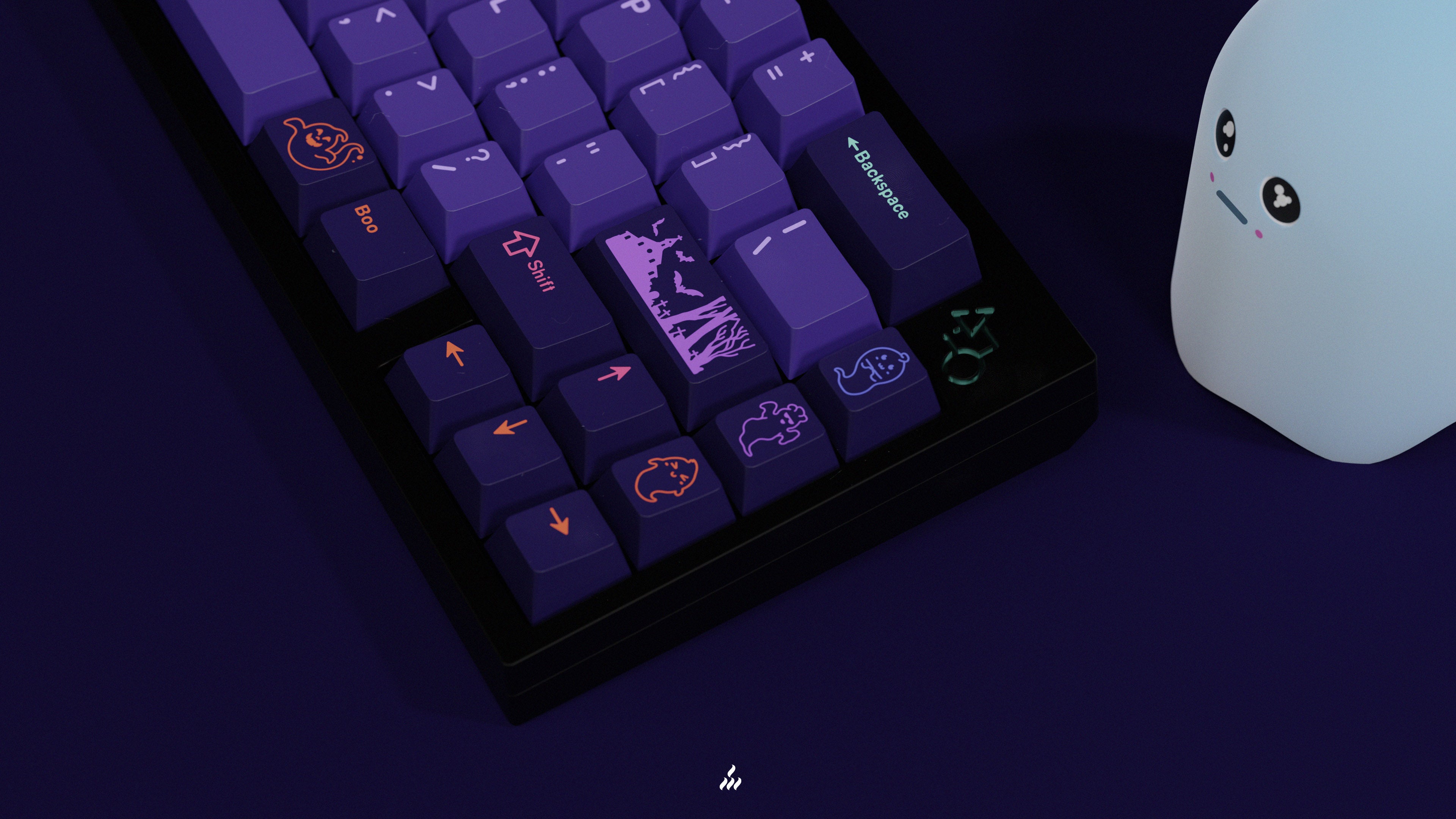 [Group Buy] KeyKobo Poltergeist Doubleshot Keycap Set