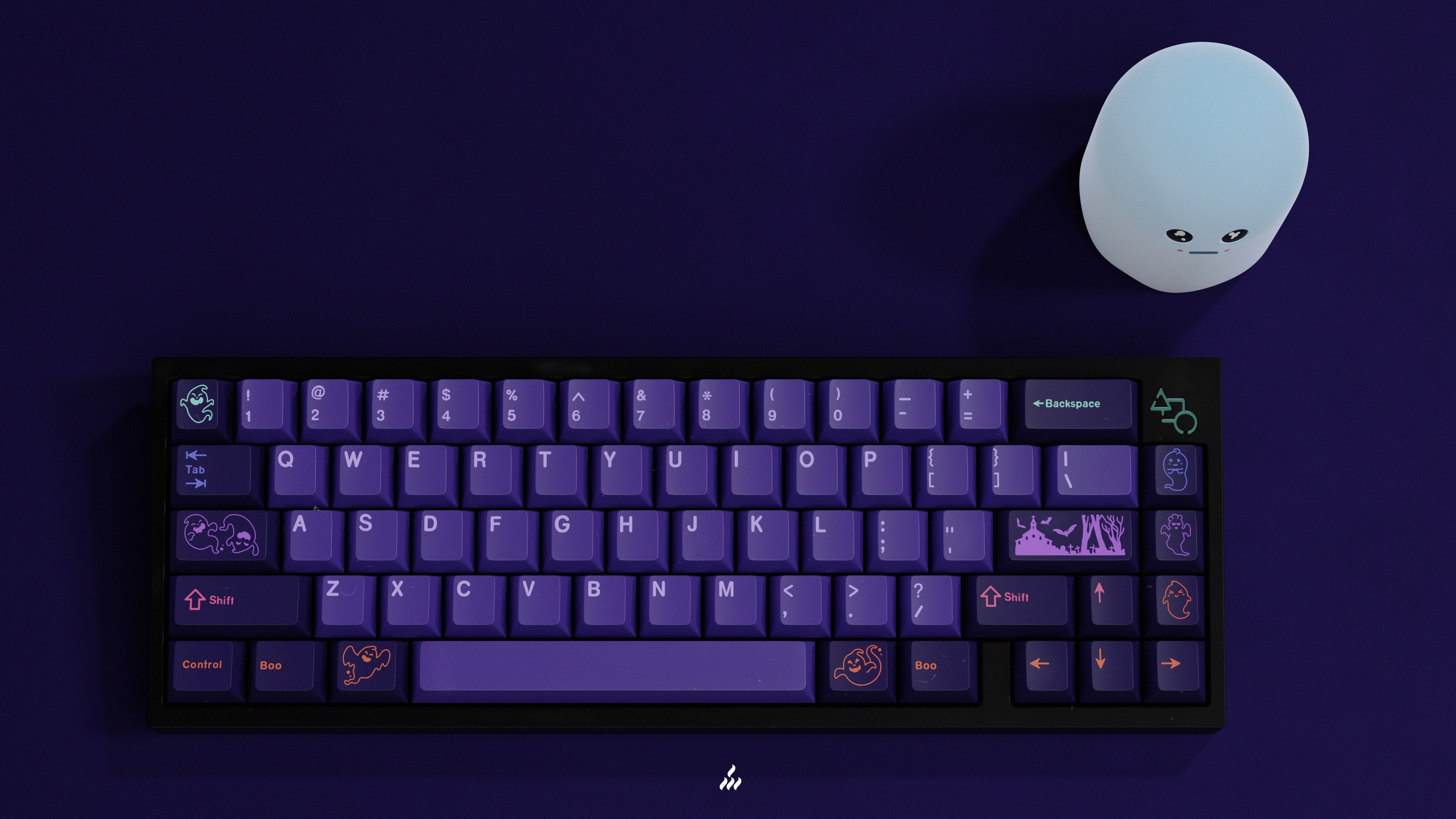 [Group Buy] KeyKobo Poltergeist Doubleshot Keycap Set