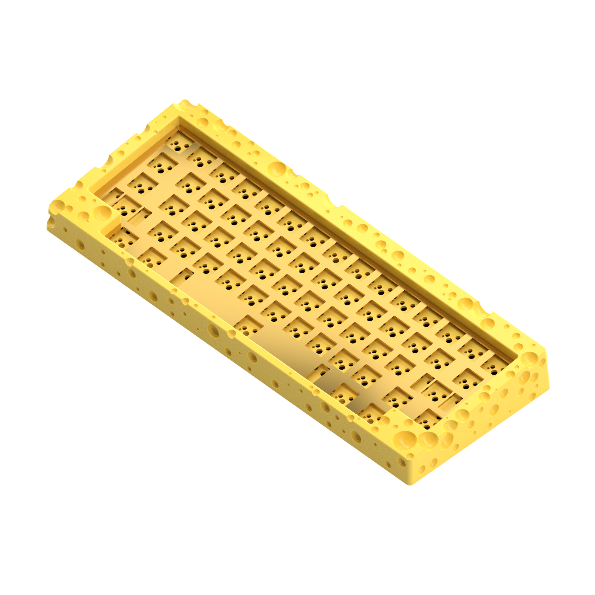 [Group Buy] SWISS aka. the Cheeseboard Custom Mechanical Keyboard Kit