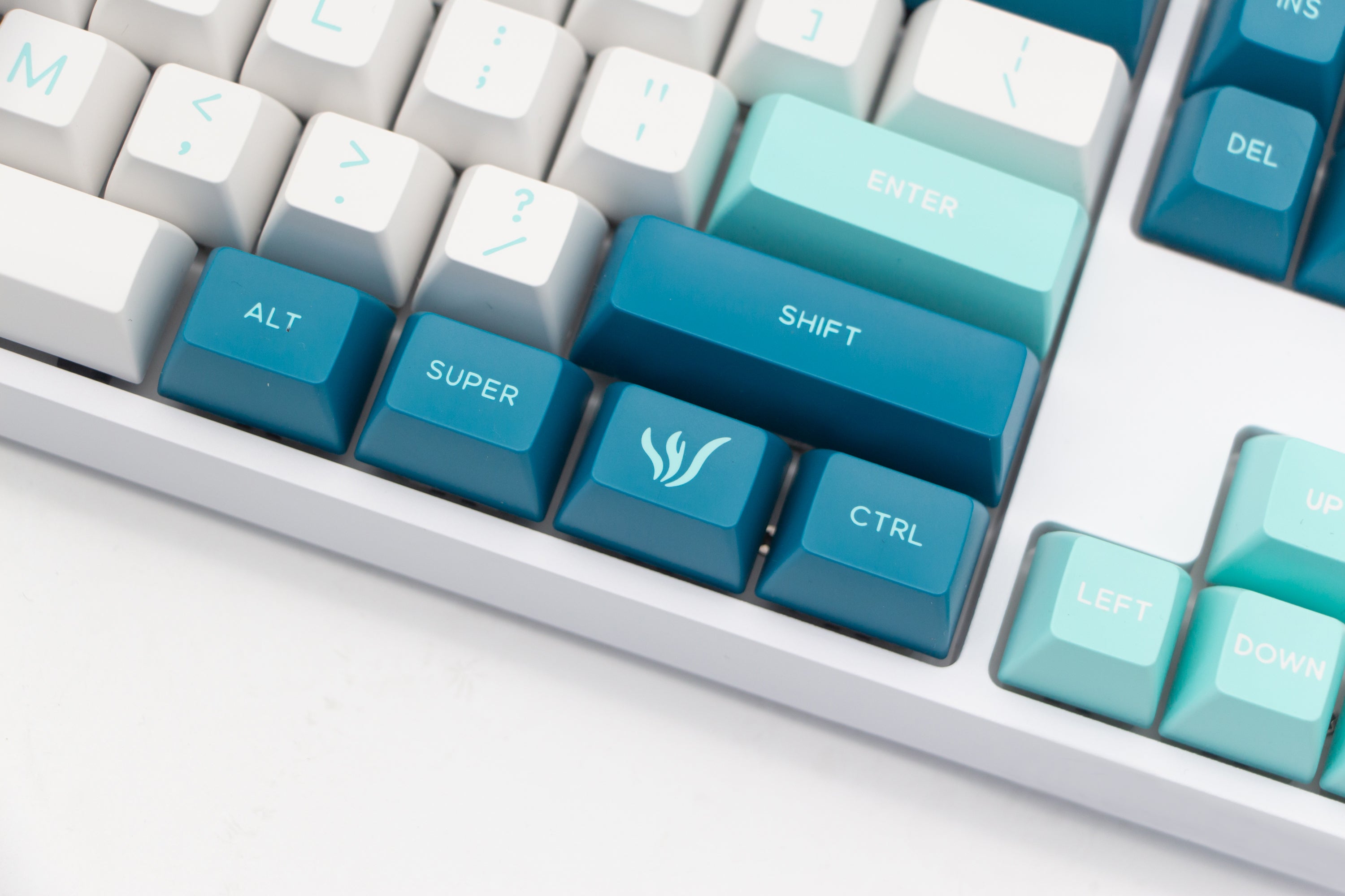 In Stock] Domikey SA Aqua ABS Doubleshot Keyset