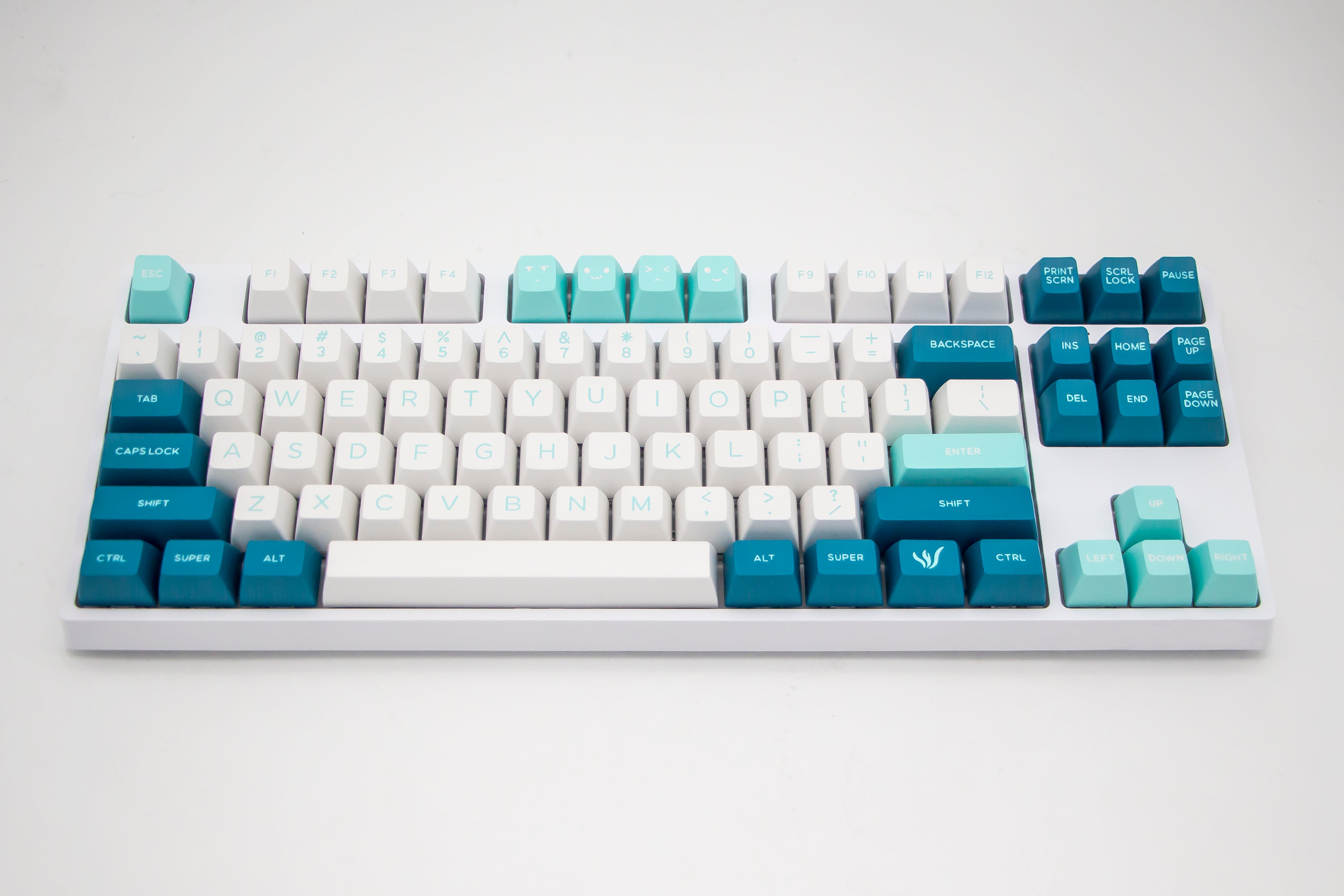 In Stock] Domikey SA Aqua ABS Doubleshot Keyset