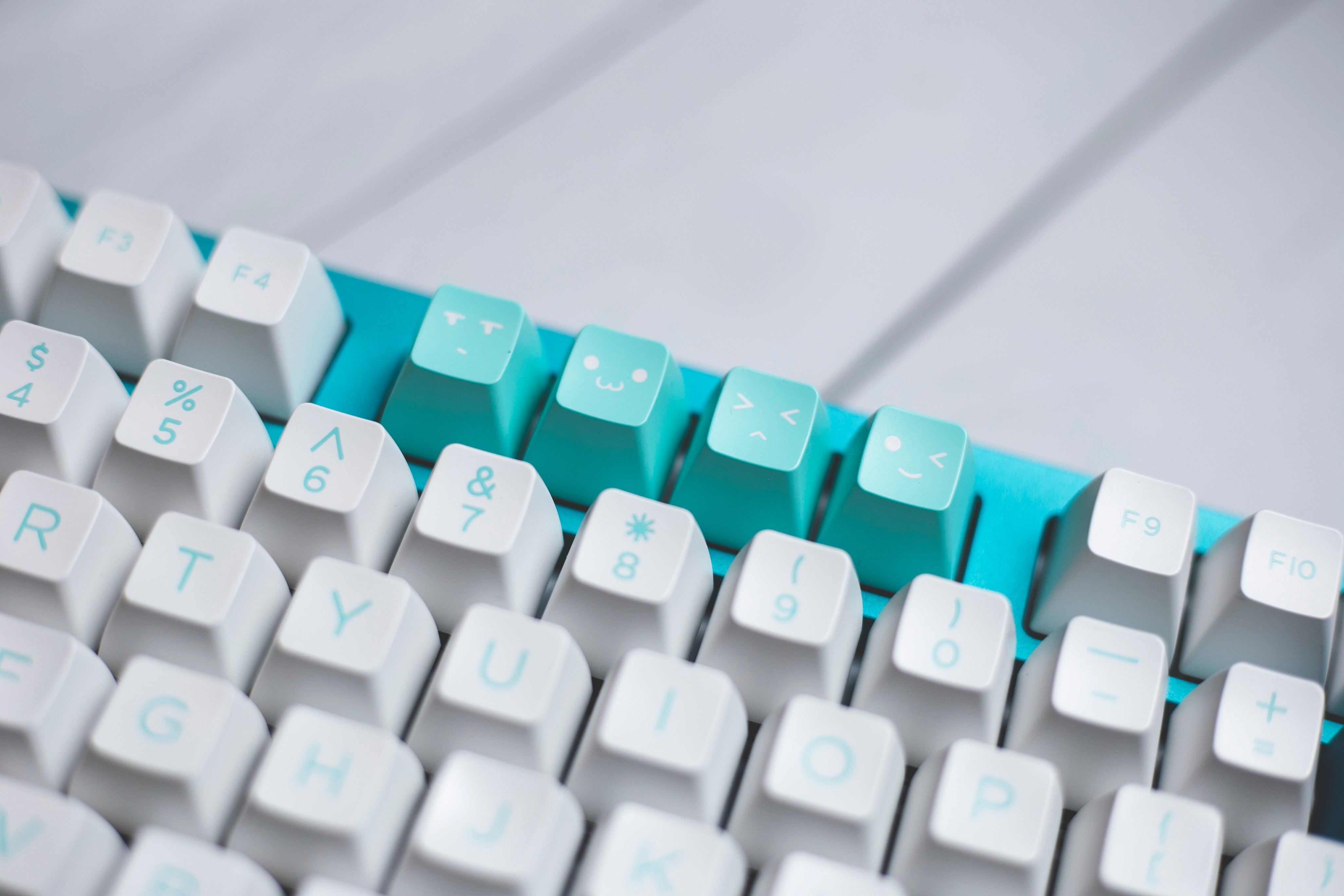 In Stock] Domikey SA Aqua ABS Doubleshot Keyset