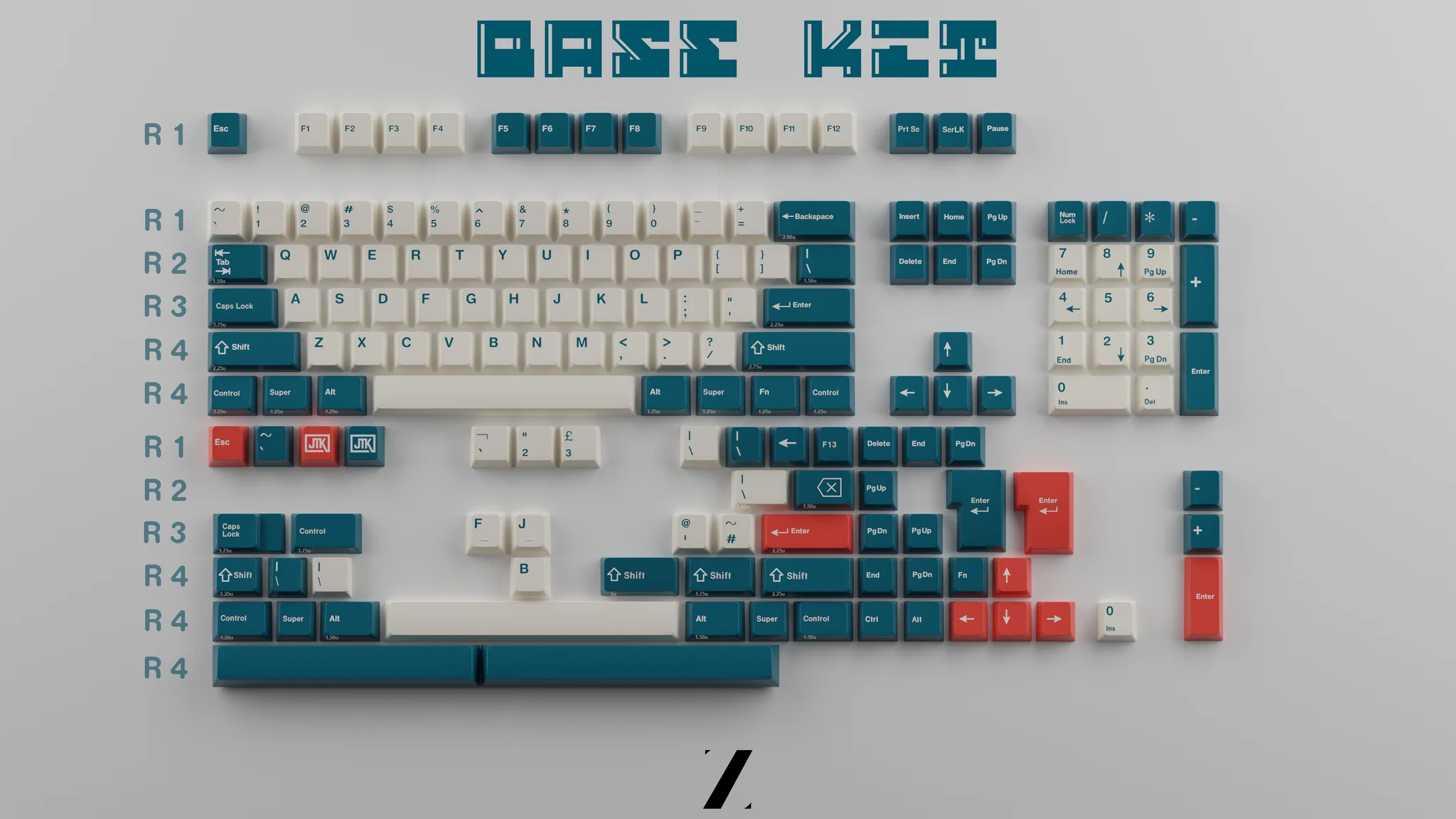 JTK Azure - Tripleshot Cyrillic