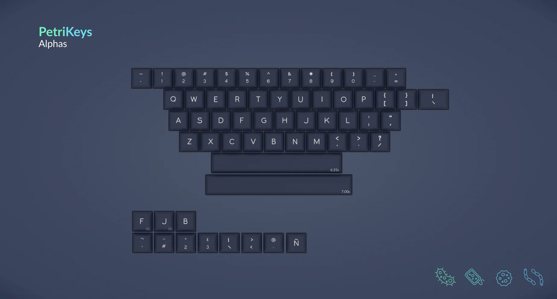 [In Stock] SP DSA PetriKeys