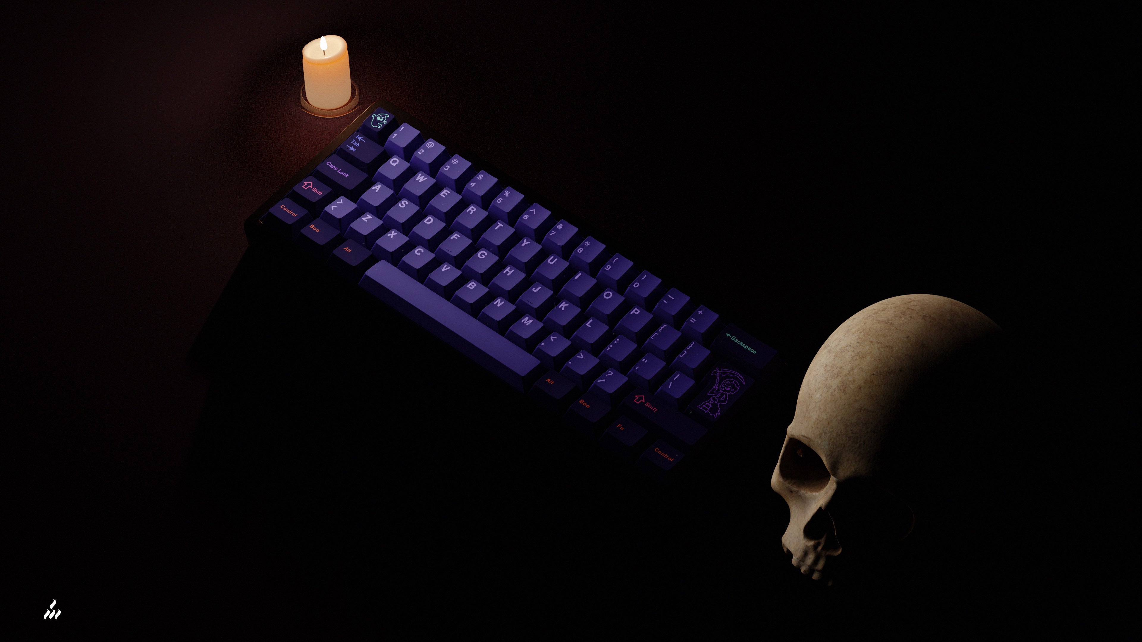 [Group Buy] KeyKobo Poltergeist Doubleshot Keycap Set