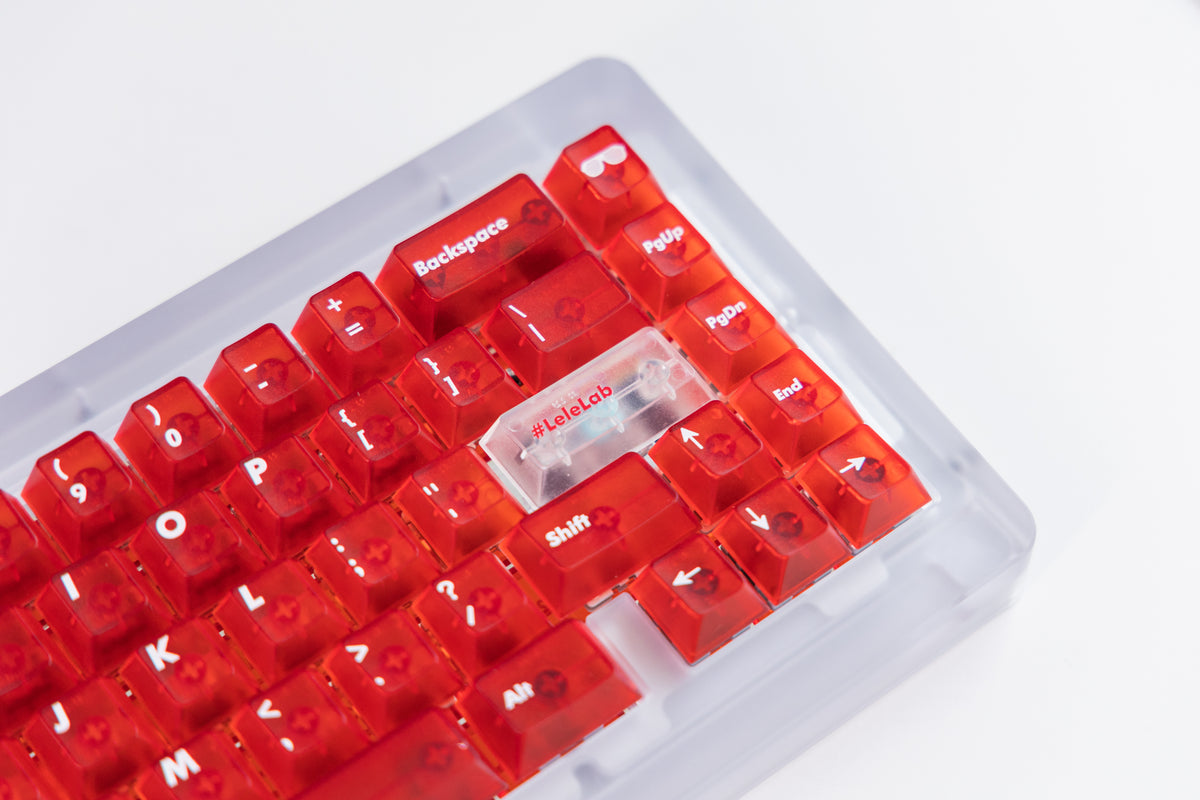 [In Stock] LeleLab Supsup Classic Red Keycap Set