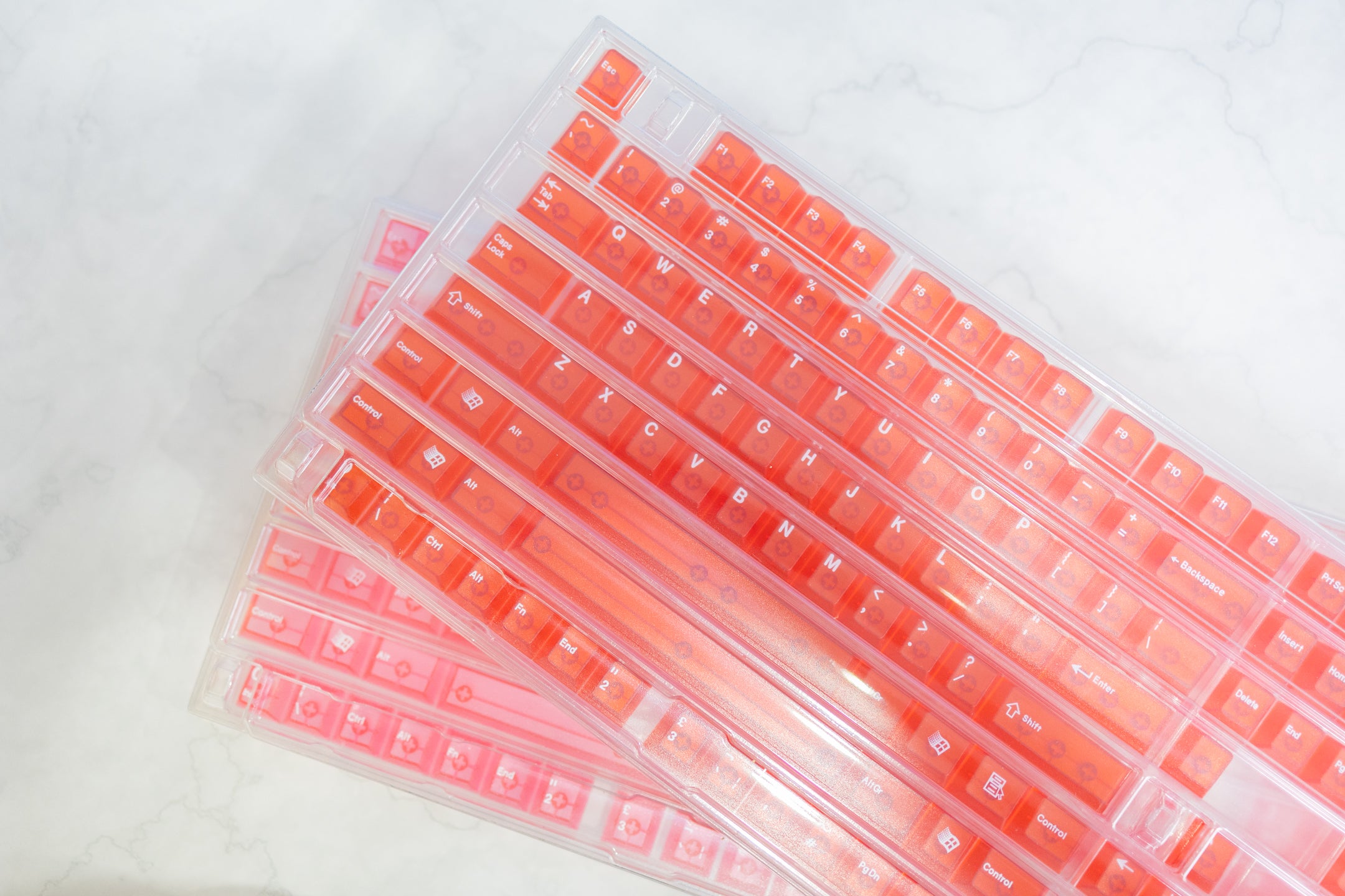LeleLab Crystal Color Clear ABS Keycap Sets - Thumbnail 4