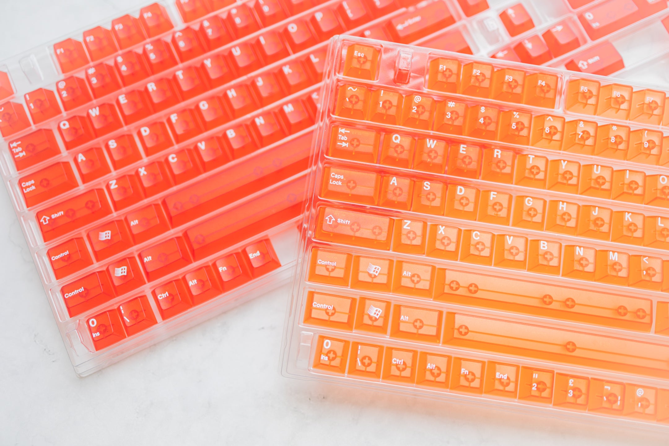 LeleLab Crystal Color Clear ABS Keycap Sets - Thumbnail 5