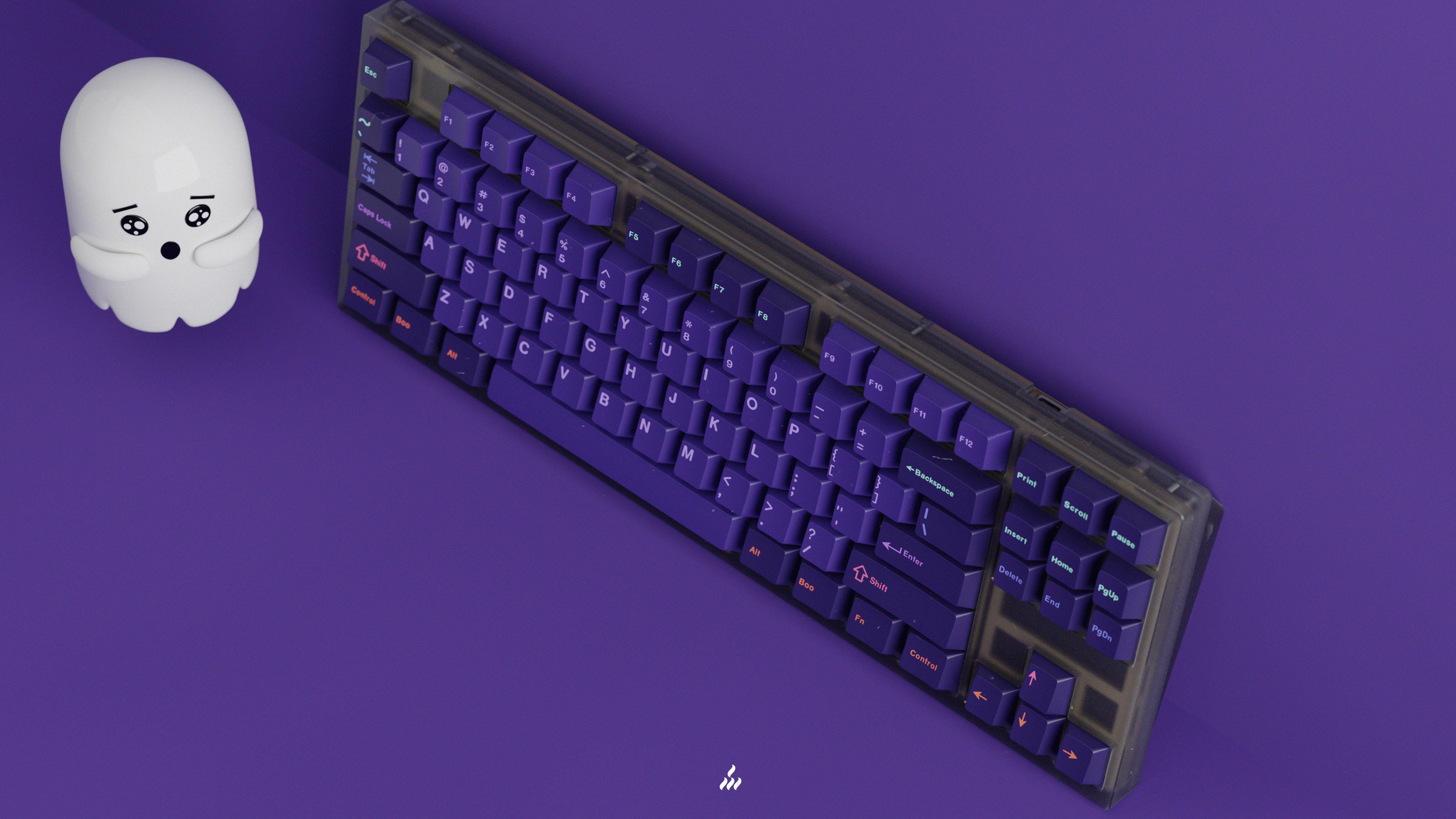 [Group Buy] KeyKobo Poltergeist Doubleshot Keycap Set