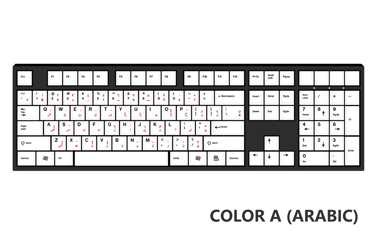 [Made to Order] Keyreative UV DRAWING ABS Keyset - Multilingual-zFrontier