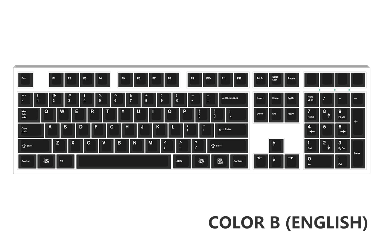 [Made to Order] Keyreative UV DRAWING ABS Keyset - Multilingual-zFrontier