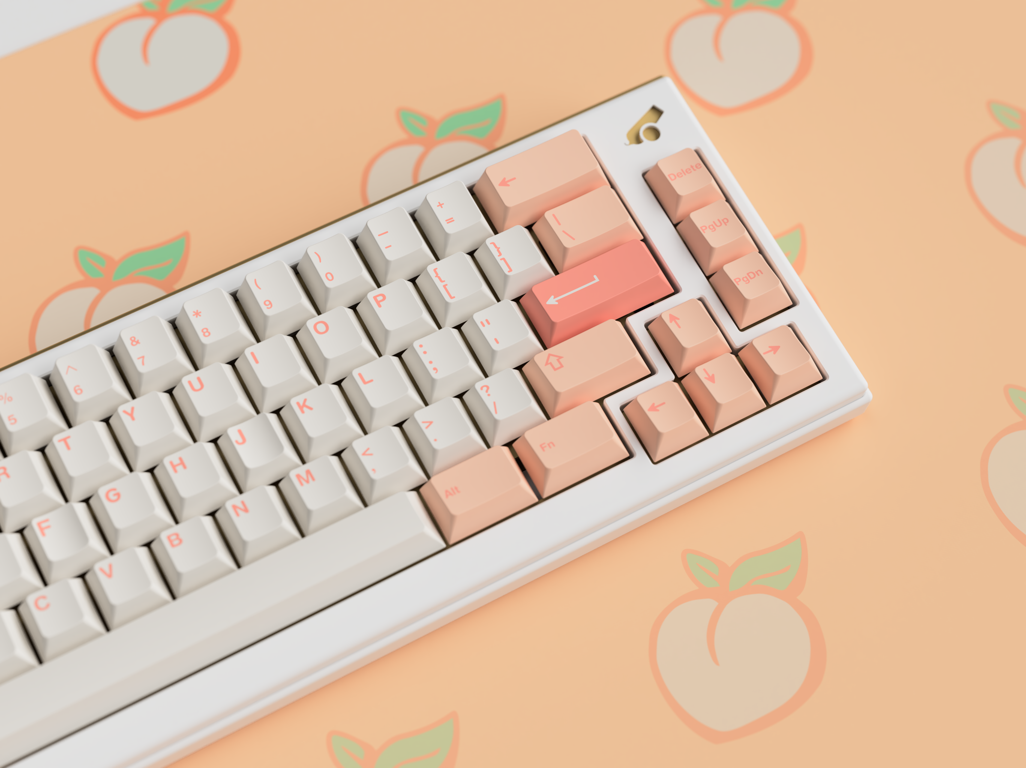 GMK Peaches n Cream - Thumbnail 4