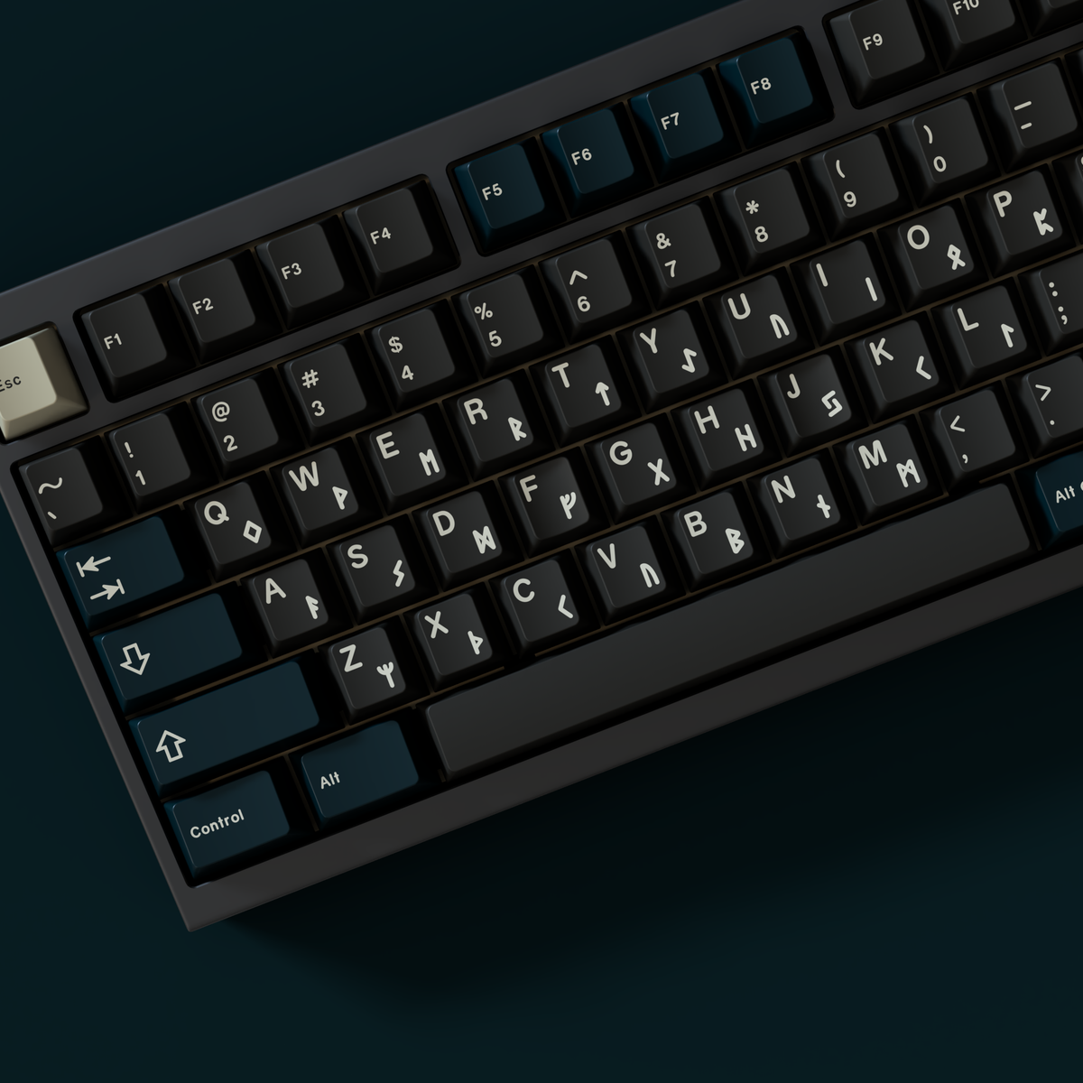 GMK Norse キーキャップ GMK Copy Norse Keycap PBT Dye Sub Cherry Profile Keycap Set