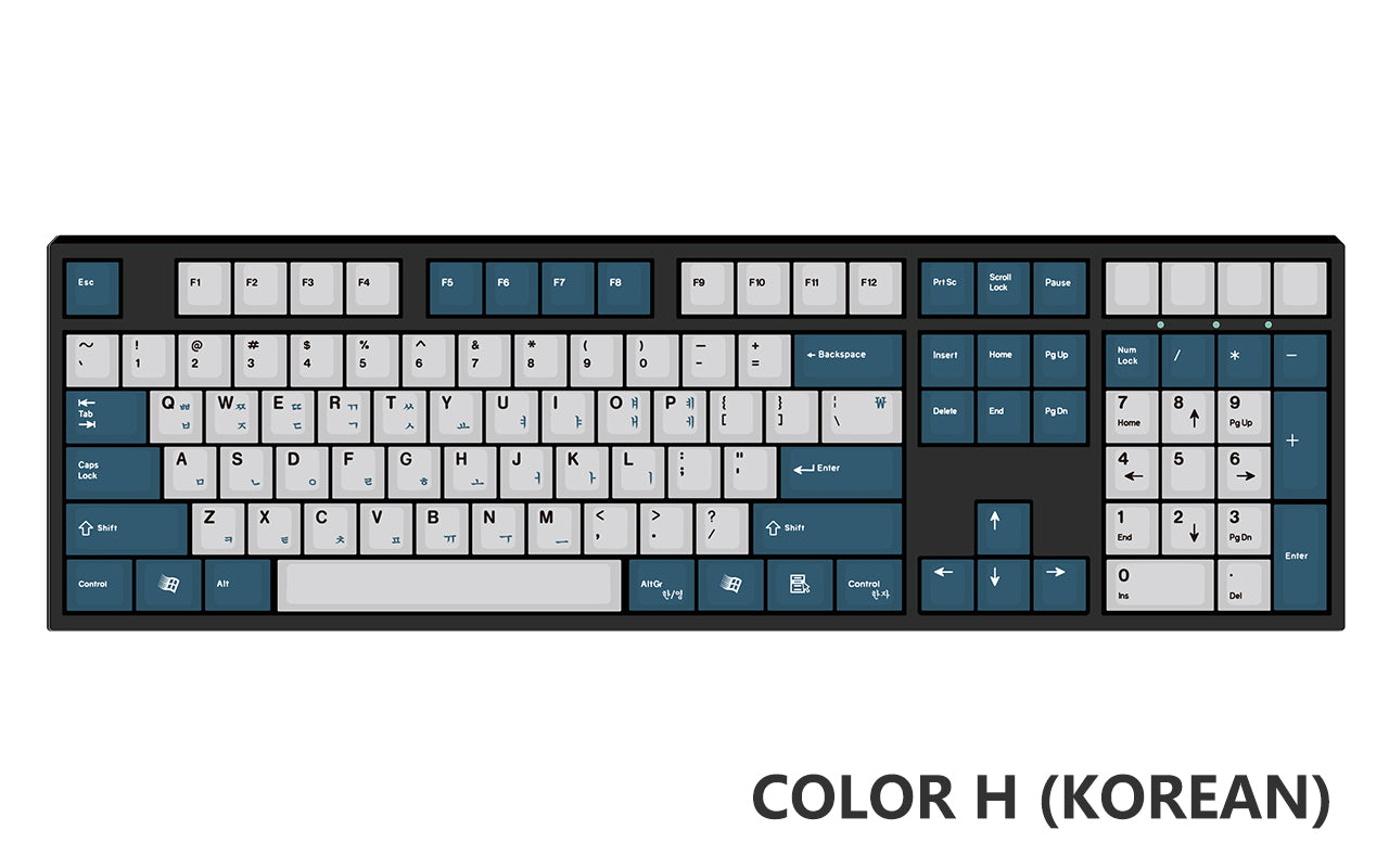 [Made to Order] Keyreative UV DRAWING ABS Keyset - Multilingual-zFrontier