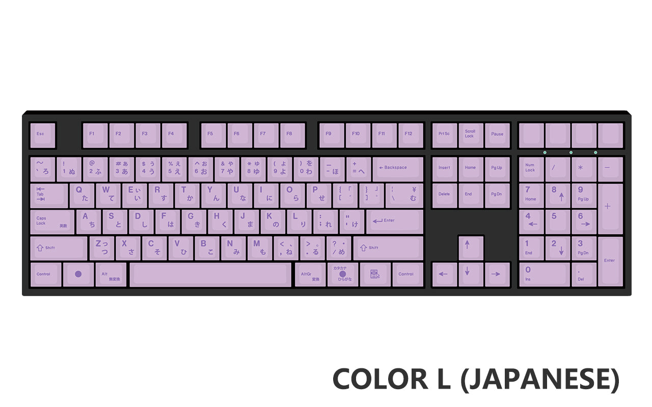 [Made to Order] Keyreative UV DRAWING ABS Keyset - Multilingual-zFrontier