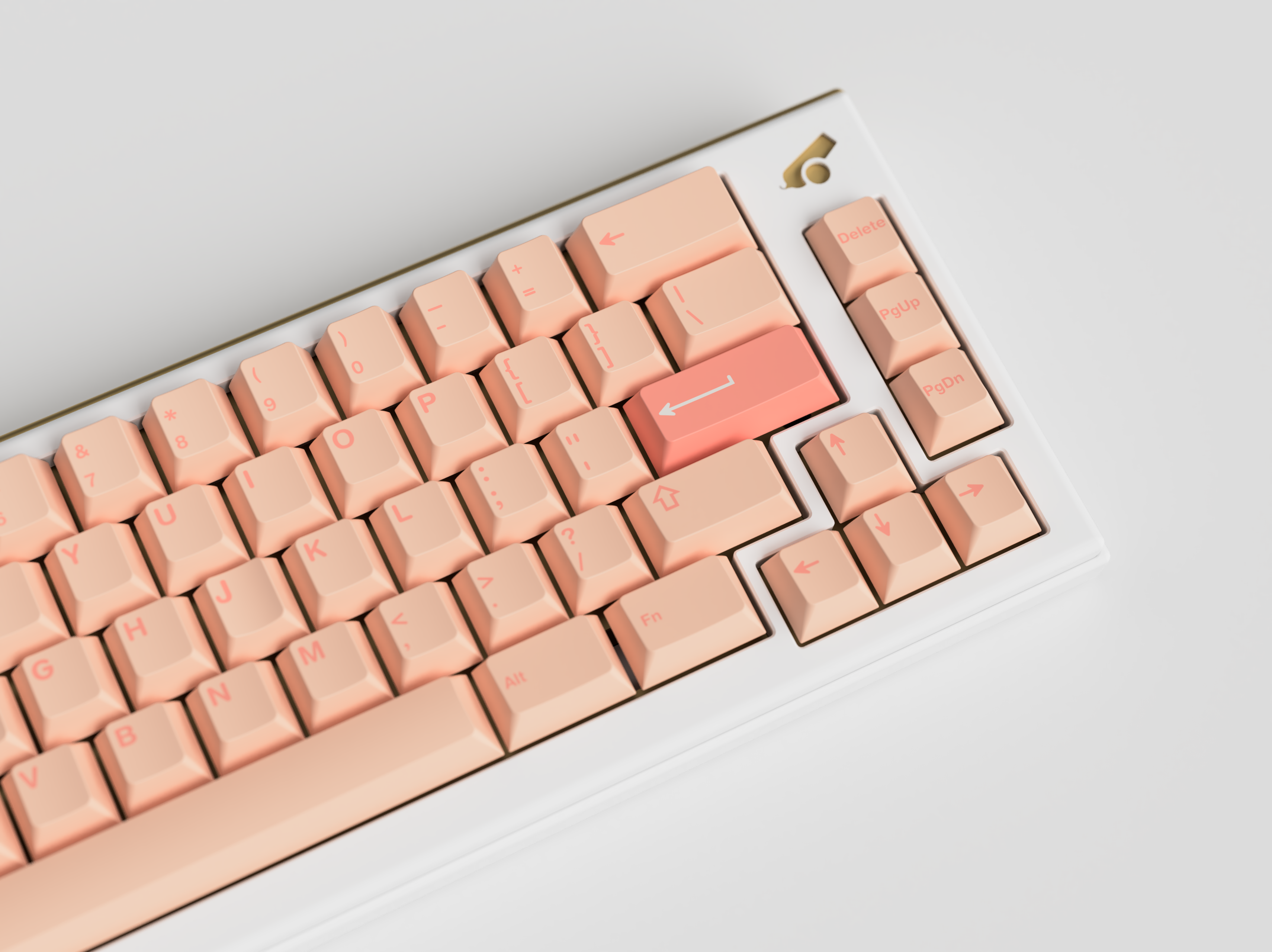 GMK Peaches n Cream