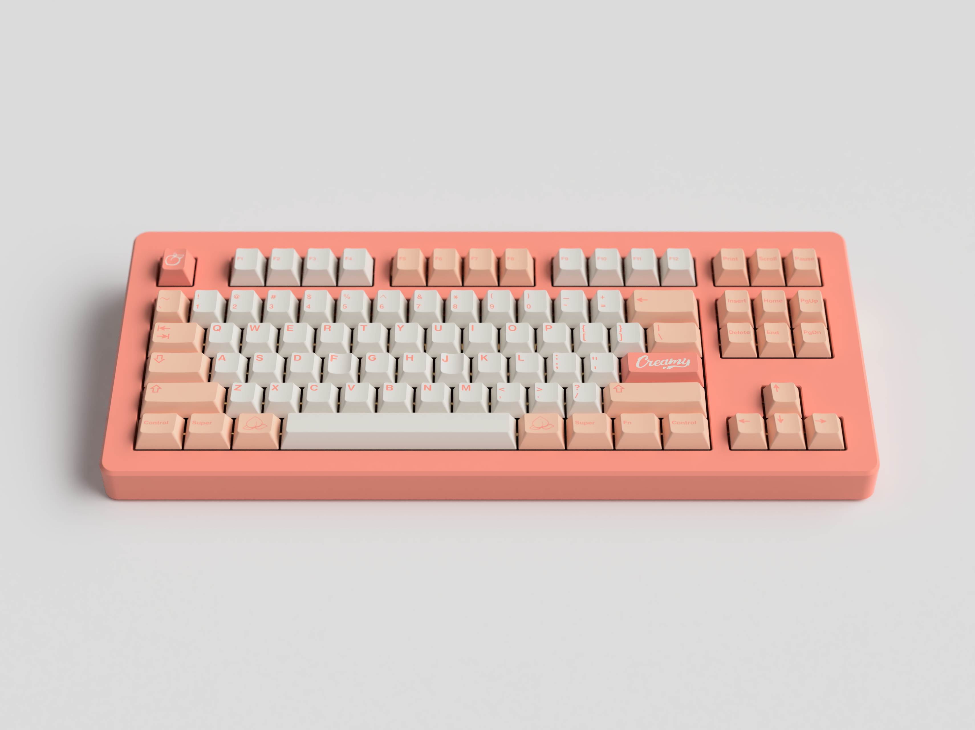 キーボード GMK Peaches N Cream Lite Base kit GMK Peaches n Cream Lite – CannonKeys