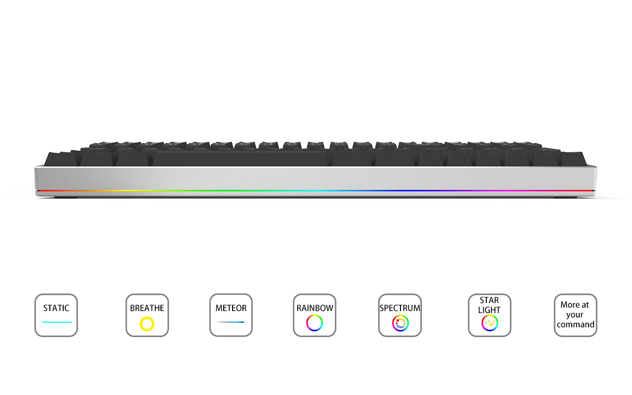[Pre Order] Aurora 96 Hot-Swappable Aluminum Mechanical Keyboard-zFrontier