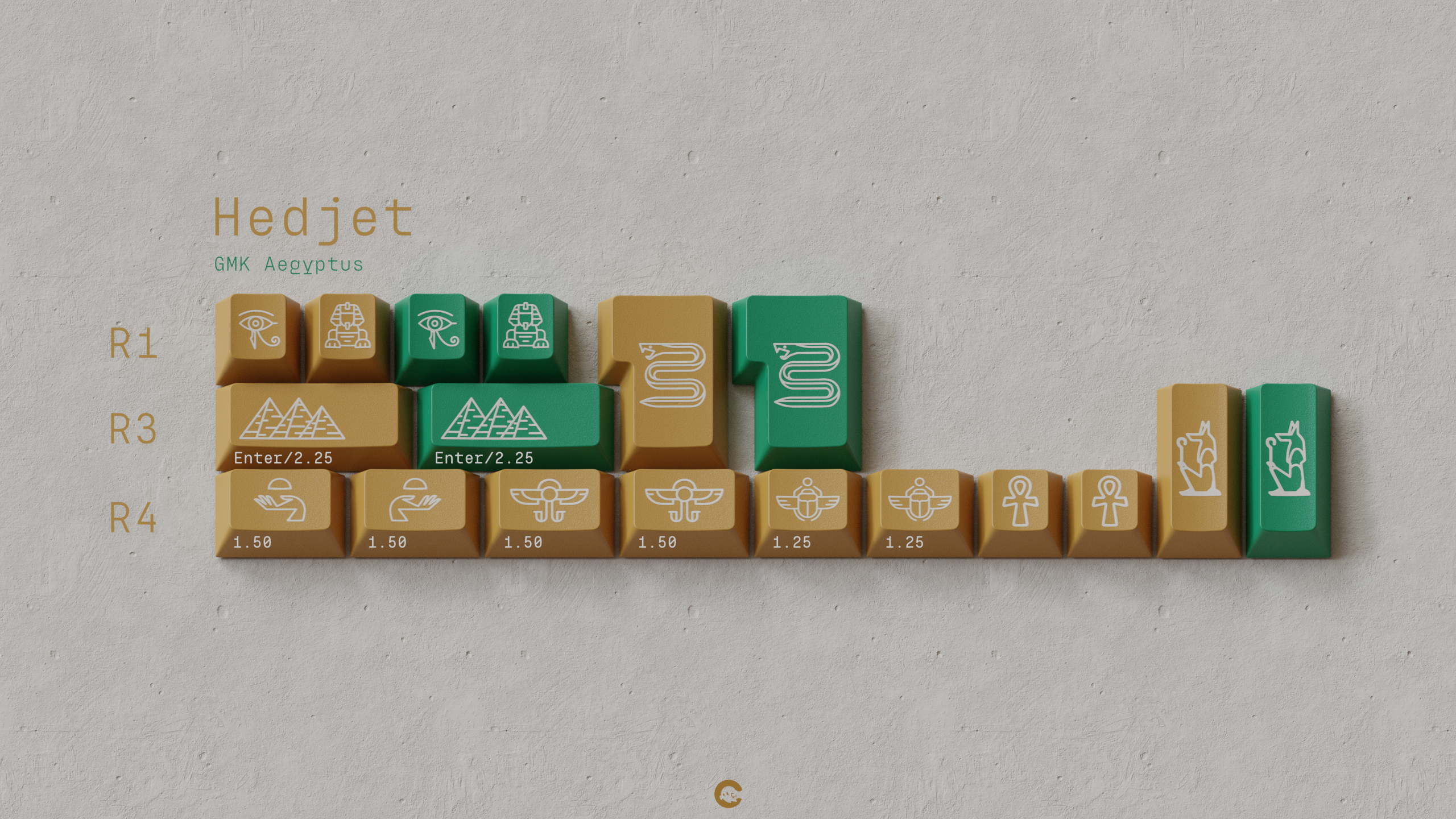 [In Stock] GMK Aegyptus