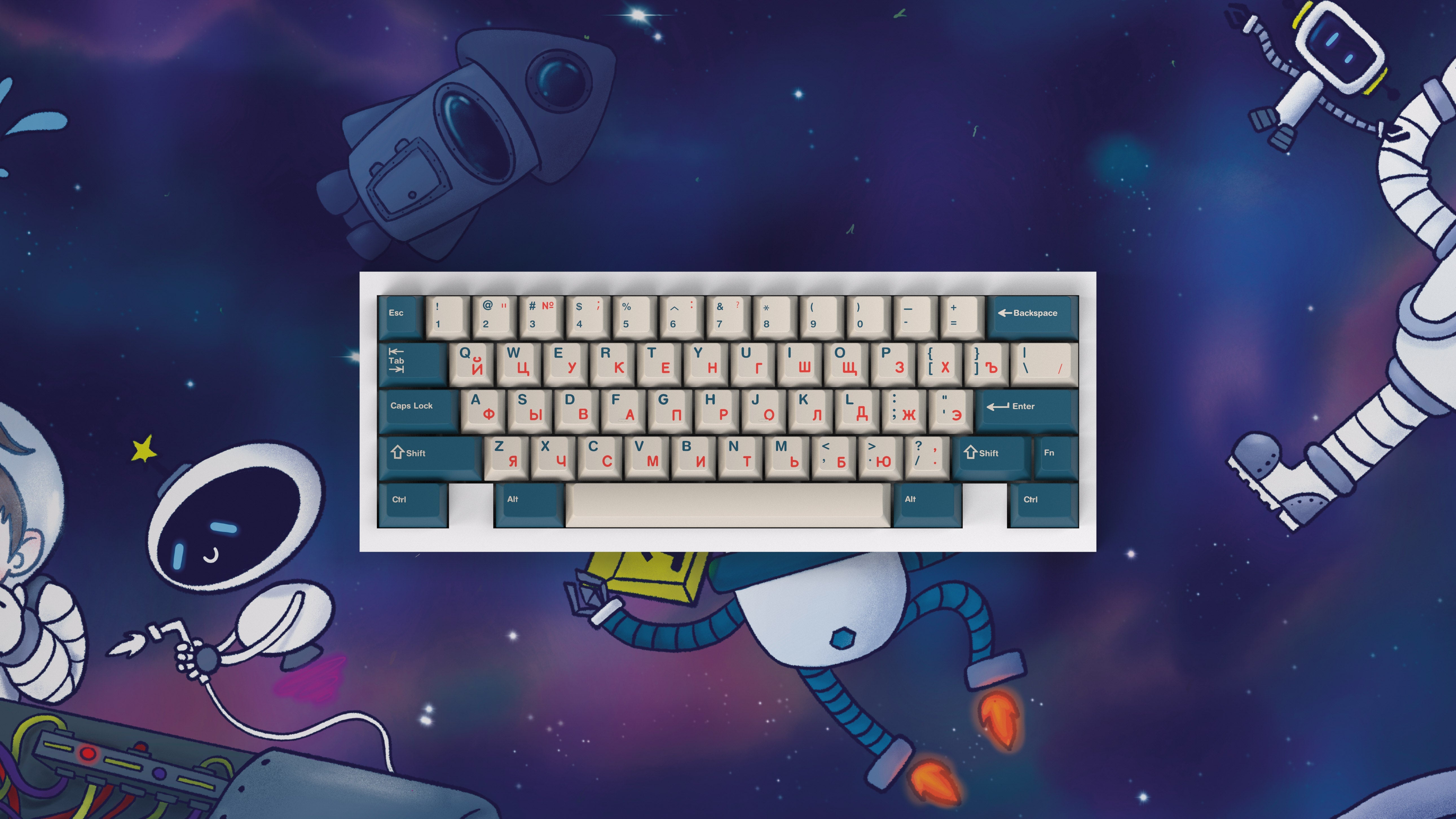 JTK Azure - Tripleshot Cyrillic - Thumbnail 4