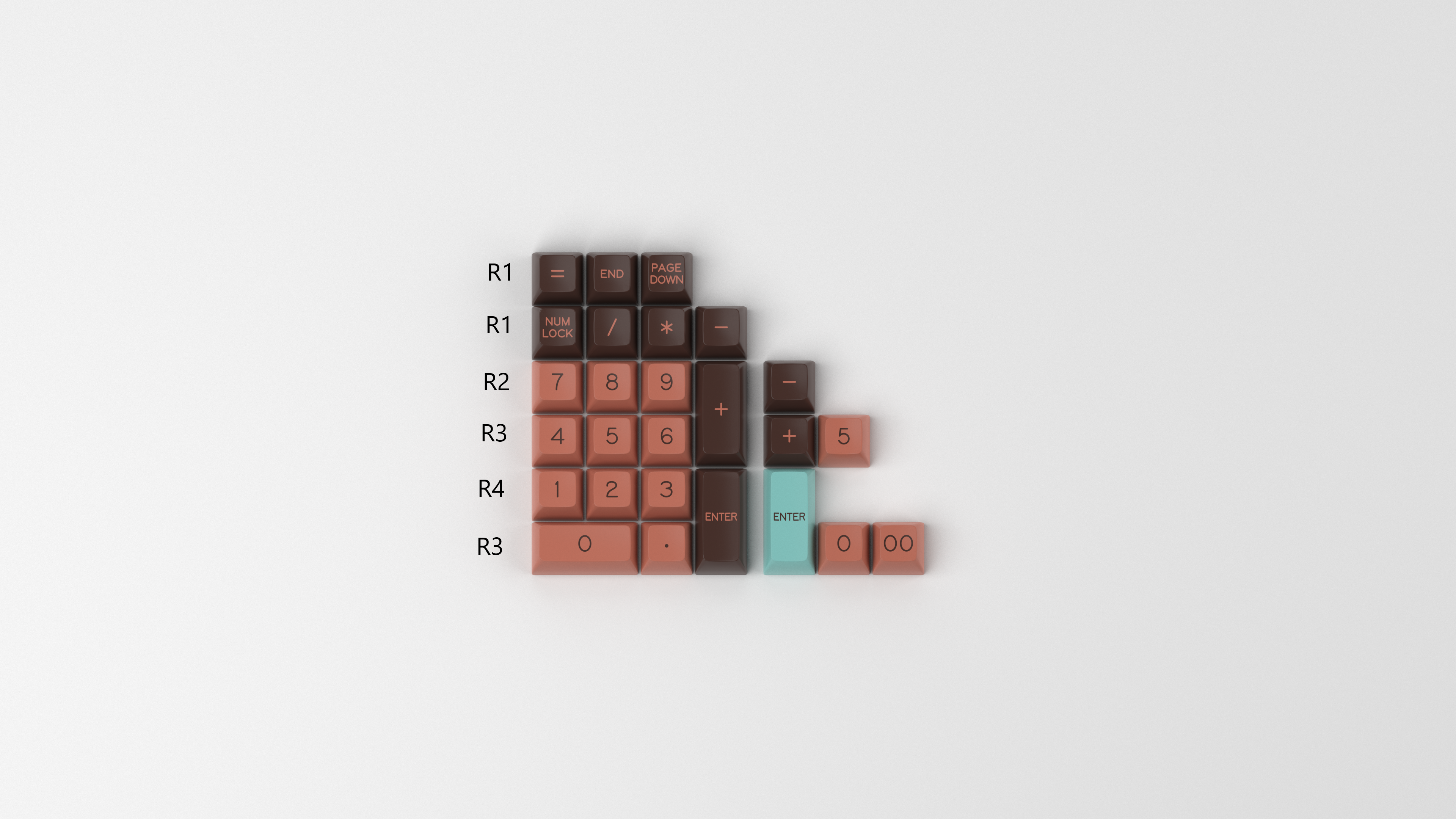 keycap SA 穿こ Copper キーキャップ コッパー